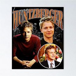 Logan Huntzberger Signature Vintage Retro Bootleg Rap Style Poster