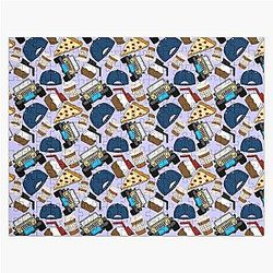 Luke’s Coffee Cap Pizza Lorelai Car Diner Purple Pack Jigsaw Puzzle