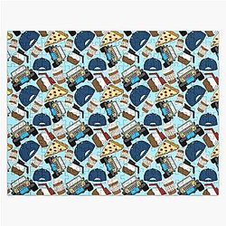 Luke’s Coffee Cap Pizza Lorelai Car Diner Blue Pack Jigsaw Puzzle
