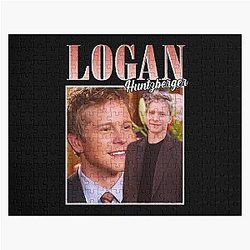 Logan Huntzberger Signature Vintage Retro Style Jigsaw Puzzle