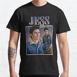 Jess Mariano Signature Vintage Retro Style Classic T-Shirt