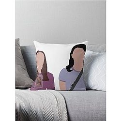 Rory and Lorelai Gilmore Throw Pillow