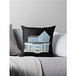 Lorelai and Rory-s House   Throw Pillow