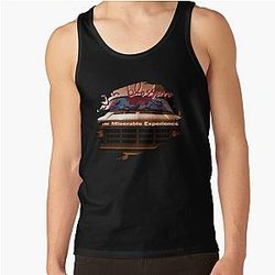 Man Round Neck Short Sleeve  Gin Blossoms New Miserable Experience Logo Cotton Tee Tank Top
