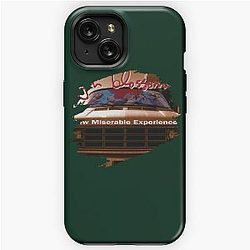Man Round Neck Short Sleeve  Gin Blossoms New Miserable Experience Logo Cotton Tee iPhone Tough Case