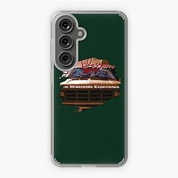 Man Round Neck Short Sleeve  Gin Blossoms New Miserable Experience Logo Cotton Tee Samsung Galaxy Soft Case