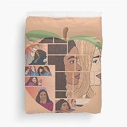 Ginny and Georgia Peach Duvet Cover