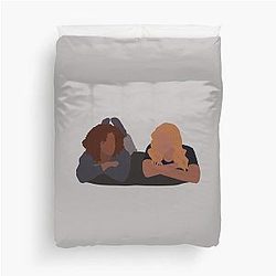 Ginny and Georgia fight Netflix Duvet Cover