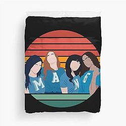 Ginny and Georgia Girls Retro Style Duvet Cover