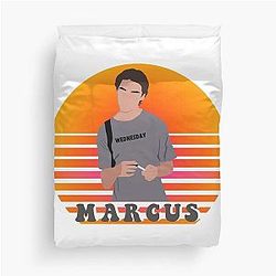 Marcus Ginny and Georgia 90s vibe Duvet Cover