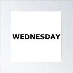 Wednesday - Marcus Baker - Ginny Georgia Poster