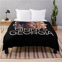 Day Gift And Georgia marcus 90s Tee Throw Blanket