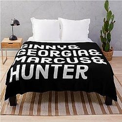 Ginny and Georgia Netflix Marcus Hunter Throw Blanket