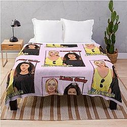 Kinda Ginny adorable Georgia show Ginny and Georgia tv funny throw blanket