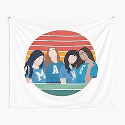 Ginny and Georgia Girls Tapestry