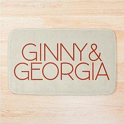 Ginny Georgia Logo Bath Mat