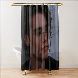 Messy Hair Marcus Baker from Ginny and Georgia Shower Curtain 

Cleaned title: Messy Hair from Ginny and Georgia Shower Curtain