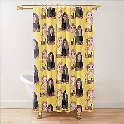 Ginny and Georgia Fanart Shower Curtain