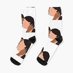 Ginny and Marcus Kiss - Ginny Georgia Socks