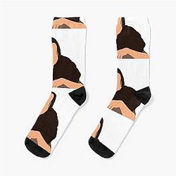 Ginny and Marcus Hug - Ginny Georgia Socks