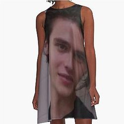 Marcus Baker, Ginny, and Georgia on Netflix A-Line Dress