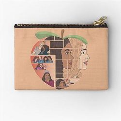 Ginny and Georgia Peach Zipper Pouch
