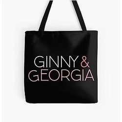 Ginny and Georgia Netflix All Over Print Tote Bag