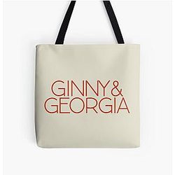 Ginny and Georgia Logo All Over Print Tote Bag