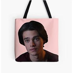Ginny and Georgia Marcus Sticker All Over Print Tote Bag