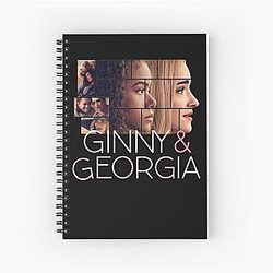 Day Gift And Georgia Marcus Baker 90s Tee Spiral Notebook