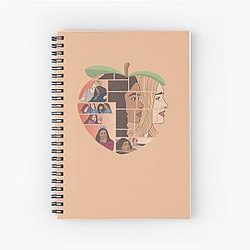 Ginny and Georgia Peach Notebook