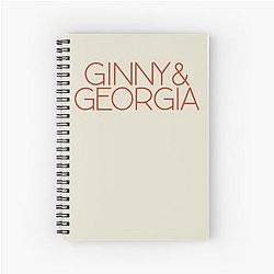 Ginny and Georgia Spiral Notebook