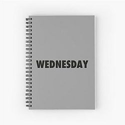 Ginny and Georgia Marcus Wednesday Spiral Notebook