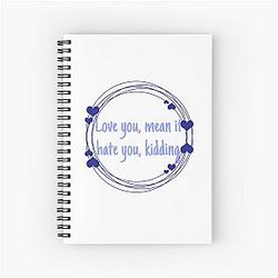 Ginny and Georgia Spiral Notebook
