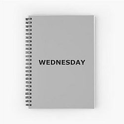 Wednesday - Marcus Baker - Georgia Spiral Notebook