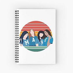 Ginny and Georgia Spiral Notebook