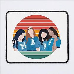 Ginny and Georgia girls retro vibe Mouse Pad