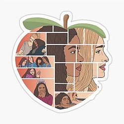 Ginny Georgia Peach Sticker