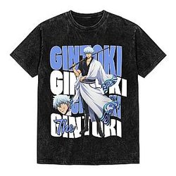 Samurai Kagura Shinpachi Yorozuya Sadaharu TTPM2204 Gintama T-Shirt