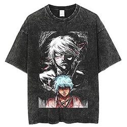 Double Soul Shadow TTPM2204 Washed Gintama T-Shirt