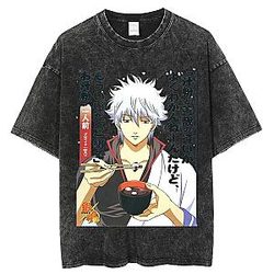 Sweet Red Bean TTPM2204 Washed Gintama T-Shirt