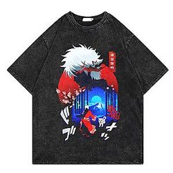 Blue Moon Journey TTPM2204 Washed Gintama T-Shirt