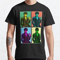 Toshiro Hijikata Gintama Gin Tama Anime RGB Mirror Design Classic T-Shirt RB2806