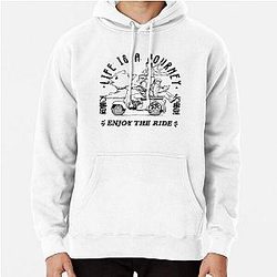 Gintama | Life is a Journey, Enjoy The Ride Pullover Hoodie RB2806