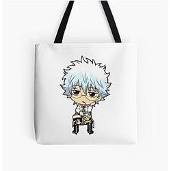 "  Chibi Sakata Gintoki Gintama" All Over Print Tote Bag RB2806