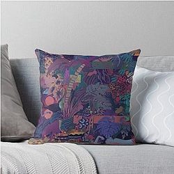 Glass Animals Zaba Throw Pillow