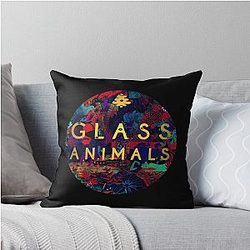Glass Animal Classic Throw Pillow