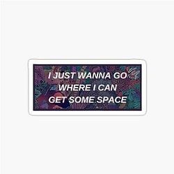 Glass Animals Gooey Lyrics Sticker