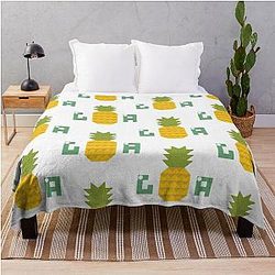 Glass Animals Throw Blanket