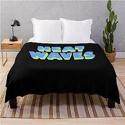 Glass Animals Heatwaves Throw Blanket